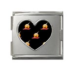 bloody Emoji Mega Link Heart Italian Charm (18mm)