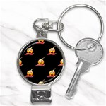 bloody Emoji Nail Clippers Key Chain