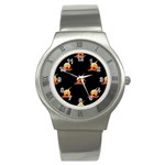 bloody Emoji Stainless Steel Watch