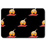 bloody Emoji Large Doormat