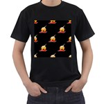 bloody Emoji Men s T-Shirt (Black)