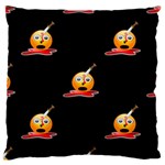 bloody Emoji Large Cushion Case (Two Sides)