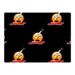 bloody Emoji Double Sided Flano Blanket (Mini)