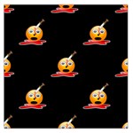 bloody Emoji Large Satin Scarf (Square)