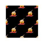 bloody Emoji Small Satin Scarf (Square)