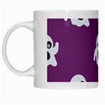 ghost Emoji  White Mug