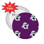 ghost Emoji  2.25  Button (10 pack)