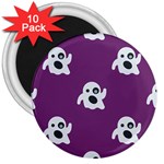 ghost Emoji  3  Magnet (10 pack)