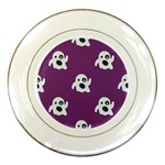 ghost Emoji  Porcelain Plate