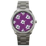 ghost Emoji  Sport Metal Watch