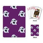 ghost Emoji  Playing Cards Single Design