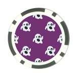 ghost Emoji  Poker Chip Card Guard