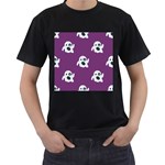 ghost Emoji  Men s T-Shirt (Black)