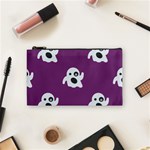 ghost Emoji  Cosmetic Bag (Small)