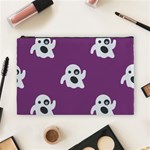 ghost Emoji  Cosmetic Bag (Large)