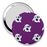 ghost Emoji  3  Handbag Mirror