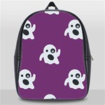 ghost Emoji  School Bag (XL)