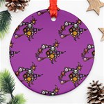 witch Emoji  Ornament (Round)