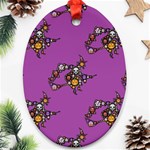 witch Emoji  Ornament (Oval)