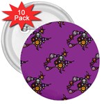 witch Emoji  3  Button (10 pack)