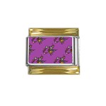 witch Emoji  Gold Trim Italian Charm (9mm)