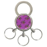 witch Emoji  3-Ring Key Chain