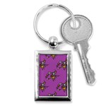 witch Emoji  Key Chain (Rectangle)