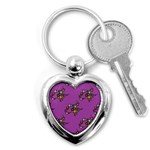 witch Emoji  Key Chain (Heart)