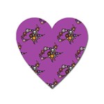 witch Emoji  Magnet (Heart)