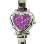 witch Emoji  Heart Italian Charm Watch