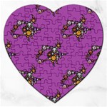 witch Emoji  Jigsaw Puzzle (Heart)