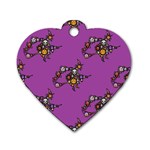 witch Emoji  Dog Tag Heart (One Side)