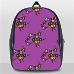 witch Emoji  School Bag (Large)