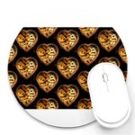 Heart Steampunk Round Mousepad