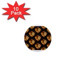 Heart Steampunk 1  Mini Button (10 pack) 