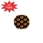 Heart Steampunk 1  Mini Magnet (10 pack) 