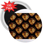 Heart Steampunk 3  Magnet (100 pack)