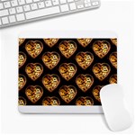 Heart Steampunk Large Mousepad