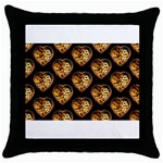 Heart Steampunk Throw Pillow Case (Black)