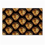 Heart Steampunk Postcard 4 x 6  (Pkg of 10)