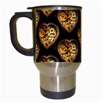 Heart Steampunk Travel Mug (White)