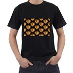 Heart Steampunk Men s T-Shirt (Black)