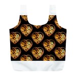 Heart Steampunk Full Print Recycle Bag (L)