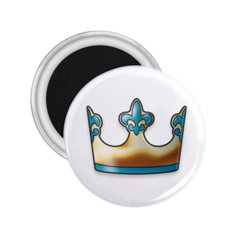 CrownIcons_003 2.25  Magnet from ArtsNow.com Front