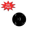 happy face Kaomoji 1  Mini Button (100 pack) 