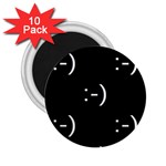 happy face Kaomoji 2.25  Magnet (10 pack)