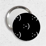 happy face Kaomoji 2.25  Handbag Mirror