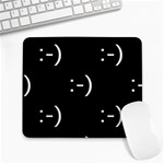 happy face Kaomoji Large Mousepad