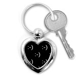 happy face Kaomoji Key Chain (Heart)