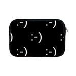 happy face Kaomoji Apple iPad Mini Zipper Case